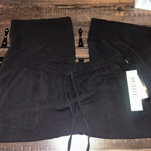 NYCC Women’s Wide Leg Capri Pants Petite Large Drawstring Pockets NWT